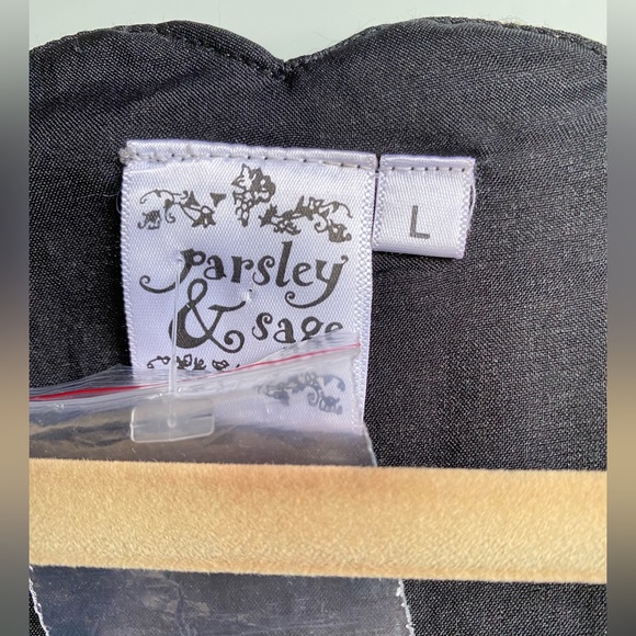 PARSLEY & SAGE light wool dressy jacket SIZE L excellent condition NWOT - Picture 7 of 13